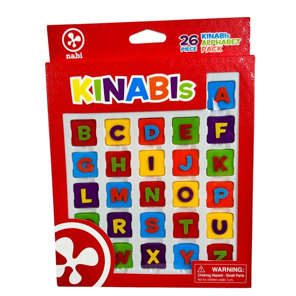 Nabi Fuhu KINABI 26 Piece Alphabet Letter Pack‎